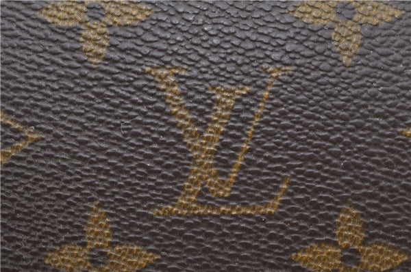 Auth Louis Vuitton Monogram Keepall Bandouliere 45 Boston Bag M41418 LV 4607D
