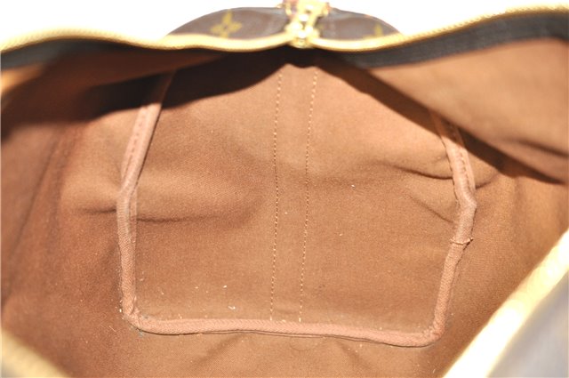 Auth Louis Vuitton Monogram Keepall Bandouliere 45 Boston Bag M41418 LV 4607D