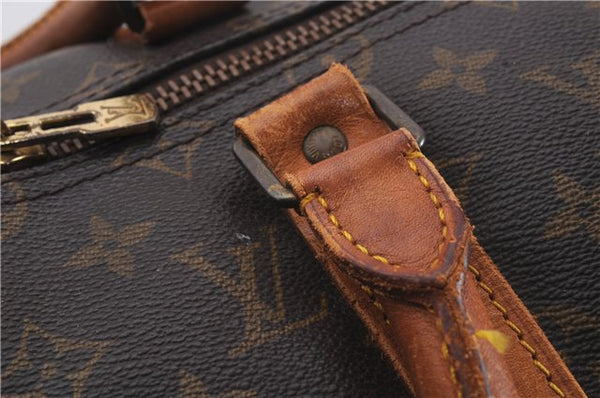 Auth Louis Vuitton Monogram Keepall Bandouliere 50 Boston Bag M41416 LV 4608D