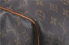 Auth Louis Vuitton Monogram Keepall Bandouliere 50 Boston Bag M41416 LV 4608D