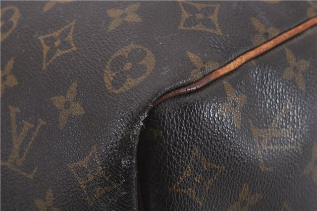 Auth Louis Vuitton Monogram Keepall Bandouliere 50 Boston Bag M41416 LV 4608D