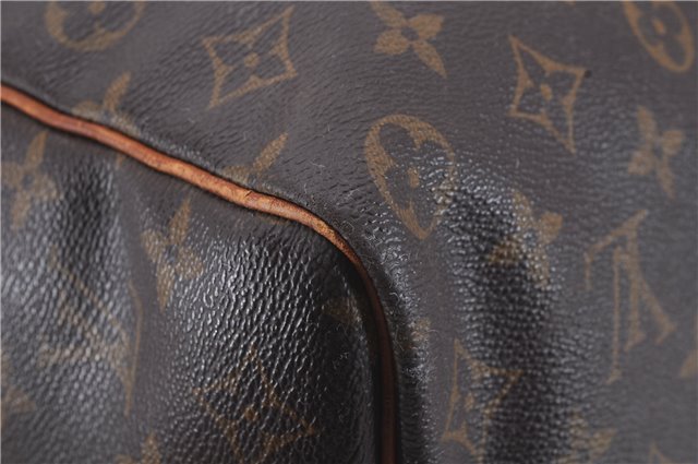 Auth Louis Vuitton Monogram Keepall Bandouliere 50 Boston Bag M41416 LV 4608D