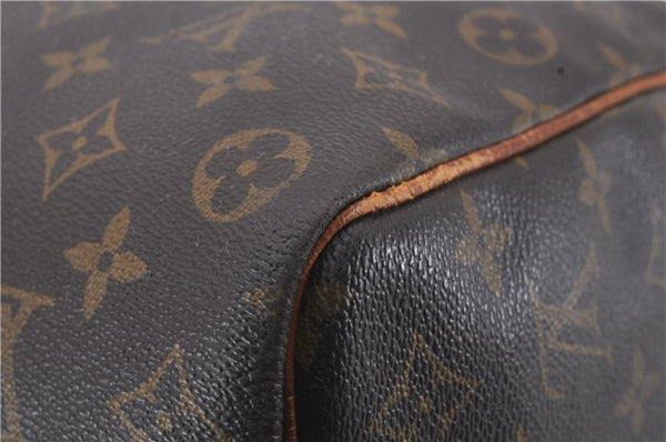 Auth Louis Vuitton Monogram Keepall Bandouliere 50 Boston Bag M41416 LV 4608D