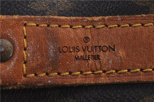 Auth Louis Vuitton Monogram Keepall Bandouliere 50 Boston Bag M41416 LV 4608D