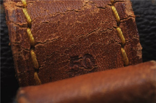 Auth Louis Vuitton Monogram Keepall Bandouliere 50 Boston Bag M41416 LV 4608D