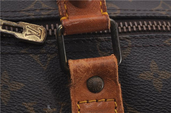 Auth Louis Vuitton Monogram Keepall Bandouliere 50 Boston Bag M41416 LV 4608D