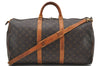 Auth Louis Vuitton Monogram Keepall Bandouliere 50 Boston Bag M41416 LV 4609D