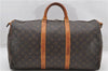 Auth Louis Vuitton Monogram Keepall Bandouliere 50 Boston Bag M41416 LV 4609D