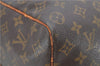 Auth Louis Vuitton Monogram Keepall Bandouliere 50 Boston Bag M41416 LV 4609D
