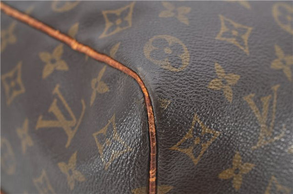 Auth Louis Vuitton Monogram Keepall Bandouliere 50 Boston Bag M41416 LV 4609D