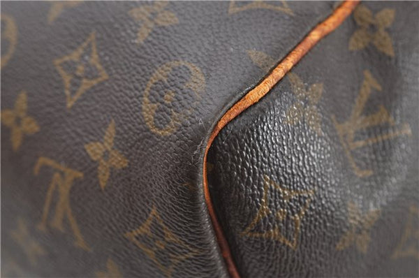 Auth Louis Vuitton Monogram Keepall Bandouliere 50 Boston Bag M41416 LV 4609D
