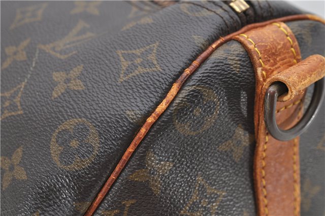Auth Louis Vuitton Monogram Keepall Bandouliere 50 Boston Bag M41416 LV 4609D