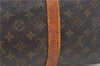 Auth Louis Vuitton Monogram Keepall Bandouliere 50 Boston Bag M41416 LV 4609D