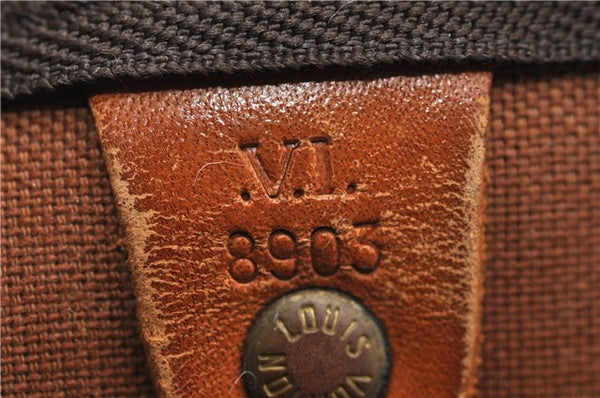 Auth Louis Vuitton Monogram Keepall Bandouliere 50 Boston Bag M41416 LV 4609D