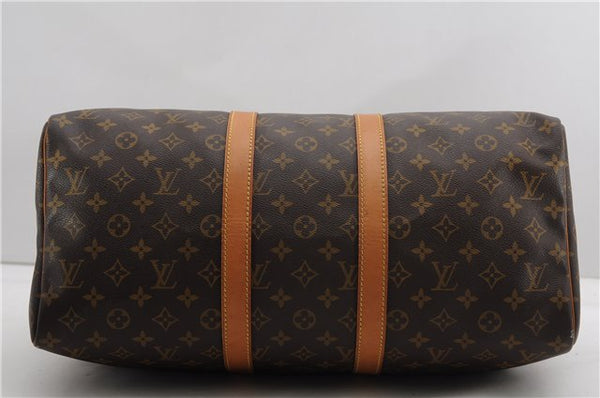 Authentic Louis Vuitton Monogram Keepall 45 Travel Boston Bag M41428 LV 4609F