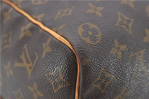 Auth Louis Vuitton Monogram Keepall Bandouliere 50 Boston Bag M41416 LV 4610D