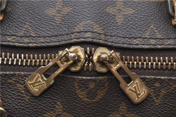 Auth Louis Vuitton Monogram Keepall Bandouliere 50 Boston Bag M41416 LV 4610D
