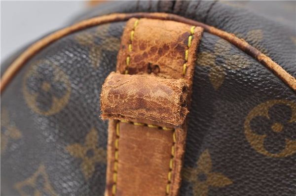 Auth Louis Vuitton Monogram Keepall Bandouliere 50 Boston Bag M41416 LV 4610D