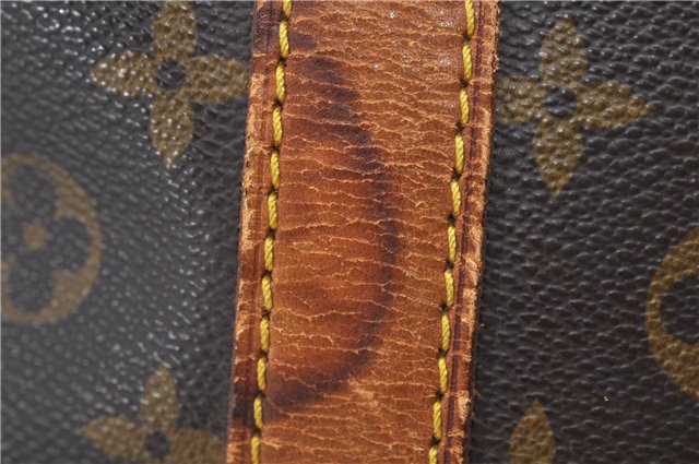 Auth Louis Vuitton Monogram Keepall Bandouliere 50 Boston Bag M41416 LV 4610D