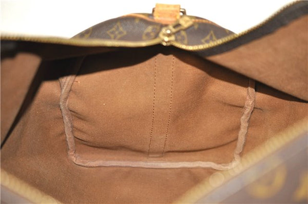 Auth Louis Vuitton Monogram Keepall Bandouliere 50 Boston Bag M41416 LV 4610D