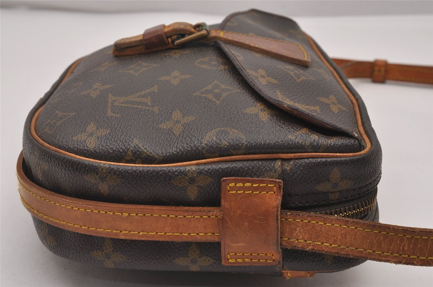 Authentic Louis Vuitton Monogram Jeune Fille MM M51226 Shoulder Cross Bag 4610I