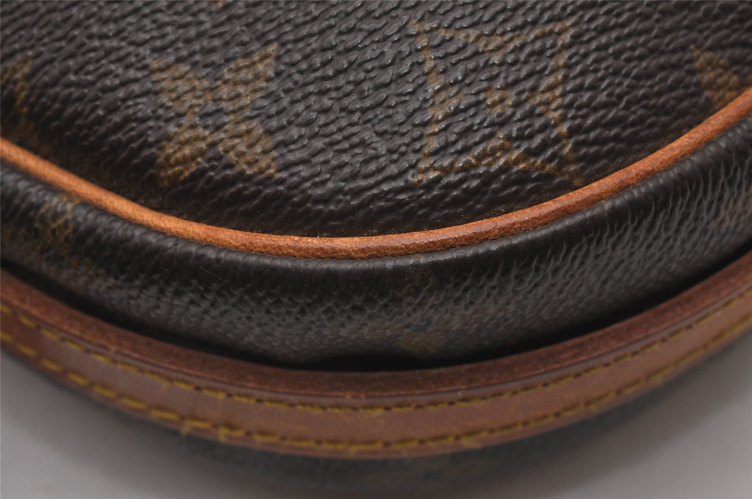 Authentic Louis Vuitton Monogram Jeune Fille MM M51226 Shoulder Cross Bag 4610I