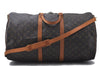 Auth Louis Vuitton Monogram Keepall Bandouliere 55 Boston Bag M41414 LV 4611D