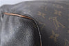 Auth Louis Vuitton Monogram Keepall Bandouliere 55 Boston Bag M41414 LV 4611D