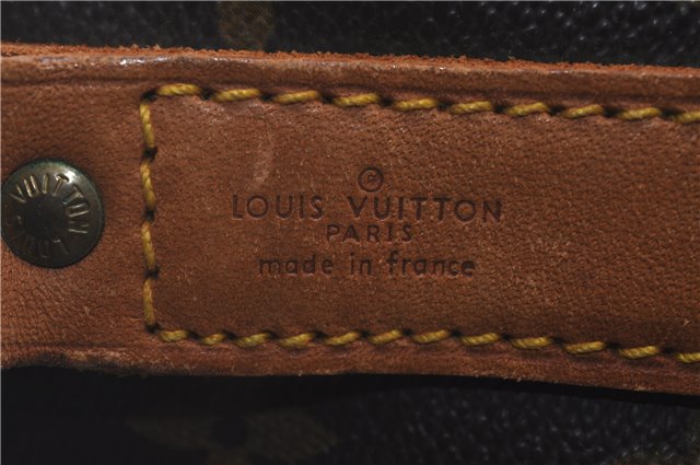 Auth Louis Vuitton Monogram Keepall Bandouliere 55 Boston Bag M41414 LV 4611D