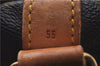 Auth Louis Vuitton Monogram Keepall Bandouliere 55 Boston Bag M41414 LV 4611D