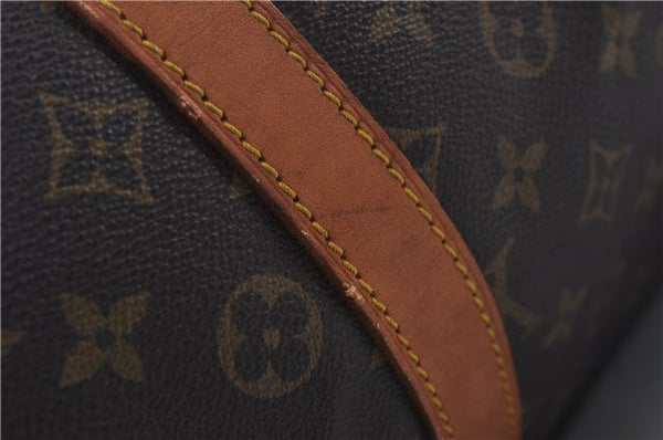 Auth Louis Vuitton Monogram Keepall Bandouliere 55 Boston Bag M41414 LV 4611D