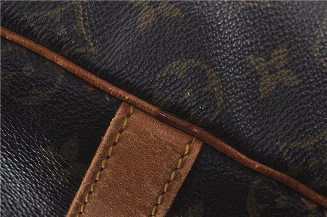 Auth Louis Vuitton Monogram Keepall Bandouliere 55 Boston Bag M41414 LV 4611D
