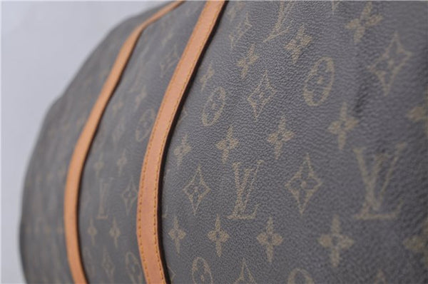 Auth Louis Vuitton Monogram Keepall Bandouliere 55 Boston Bag M41414 LV 4611D