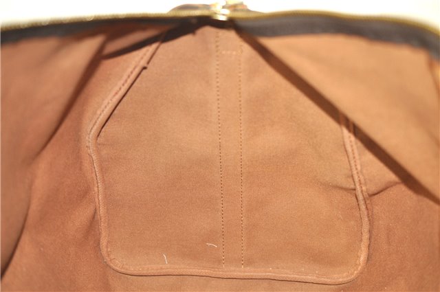 Auth Louis Vuitton Monogram Keepall Bandouliere 55 Boston Bag M41414 LV 4611D