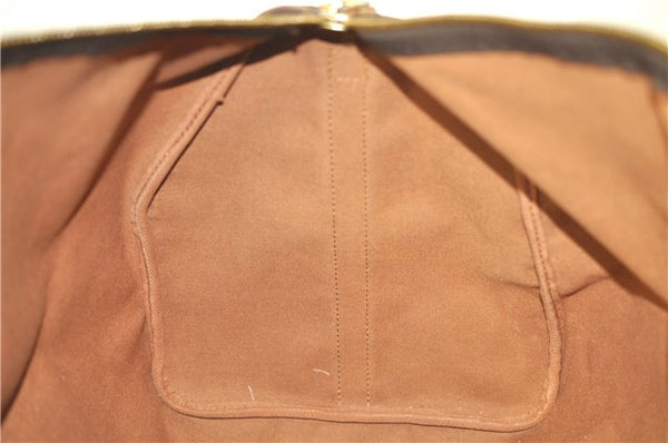 Auth Louis Vuitton Monogram Keepall Bandouliere 55 Boston Bag M41414 LV 4611D