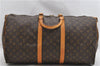 Auth Louis Vuitton Monogram Keepall Bandouliere 55 Boston Bag M41414 LV 4612D