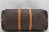 Auth Louis Vuitton Monogram Keepall Bandouliere 55 Boston Bag M41414 LV 4612D