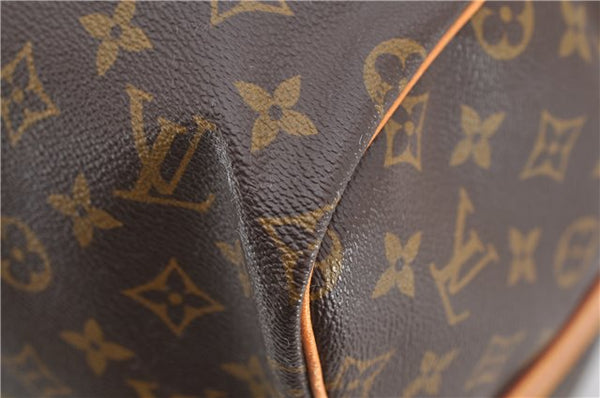Auth Louis Vuitton Monogram Keepall Bandouliere 55 Boston Bag M41414 LV 4612D