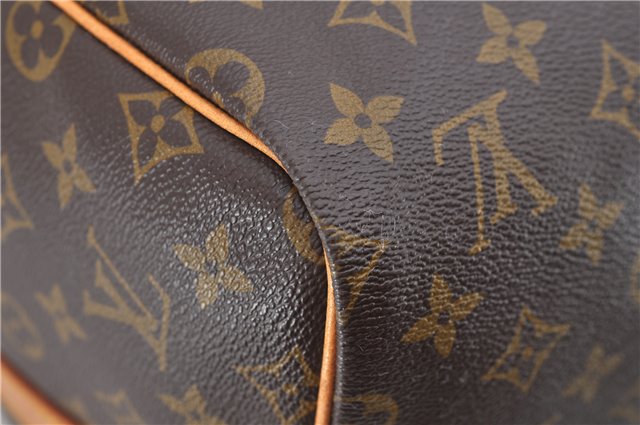 Auth Louis Vuitton Monogram Keepall Bandouliere 55 Boston Bag M41414 LV 4612D