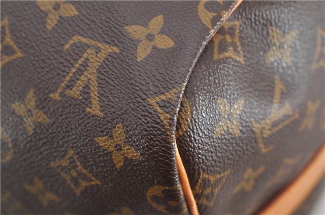 Auth Louis Vuitton Monogram Keepall Bandouliere 55 Boston Bag M41414 LV 4612D