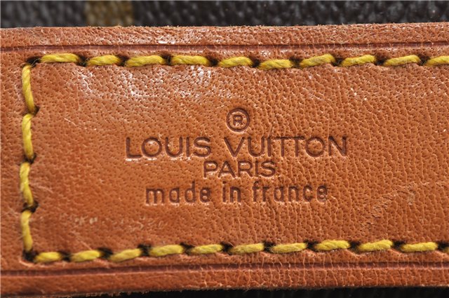 Auth Louis Vuitton Monogram Keepall Bandouliere 55 Boston Bag M41414 LV 4612D