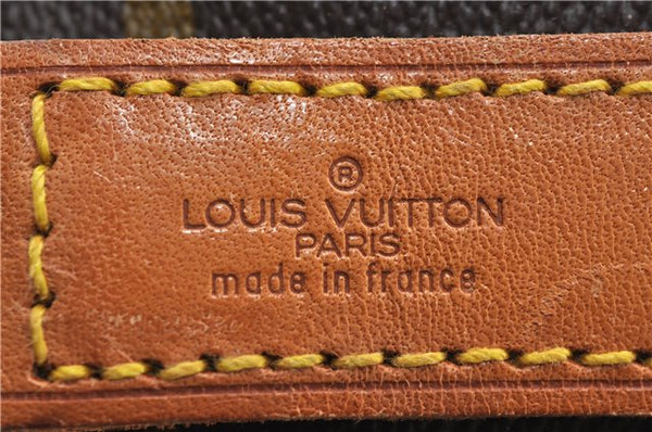 Auth Louis Vuitton Monogram Keepall Bandouliere 55 Boston Bag M41414 LV 4612D