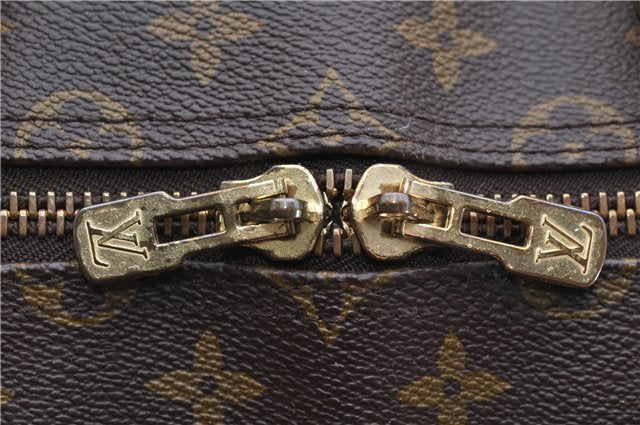 Auth Louis Vuitton Monogram Keepall Bandouliere 55 Boston Bag M41414 LV 4612D