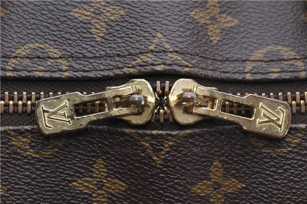 Auth Louis Vuitton Monogram Keepall Bandouliere 55 Boston Bag M41414 LV 4612D