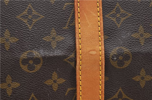 Auth Louis Vuitton Monogram Keepall Bandouliere 55 Boston Bag M41414 LV 4612D