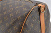 Auth Louis Vuitton Monogram Keepall Bandouliere 55 Boston Bag M41414 LV 4612D