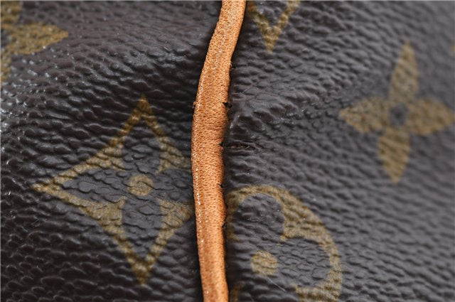 Auth Louis Vuitton Monogram Keepall Bandouliere 55 Boston Bag M41414 LV 4612D