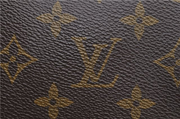 Auth Louis Vuitton Monogram Keepall Bandouliere 55 Boston Bag M41414 LV 4612D