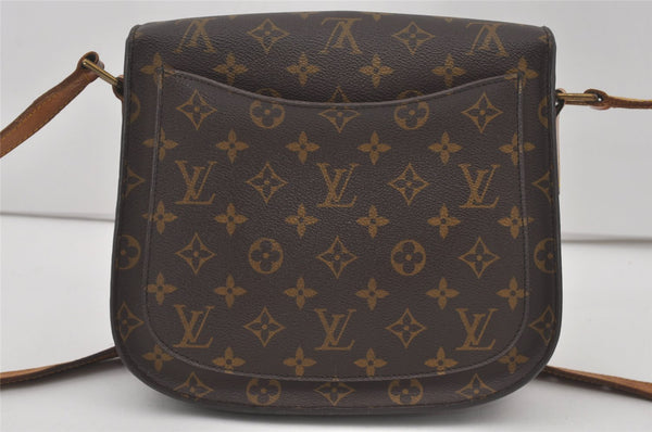 Authentic Louis Vuitton Monogram Saint Cloud GM M51242 Shoulder Cross Bag 4612I