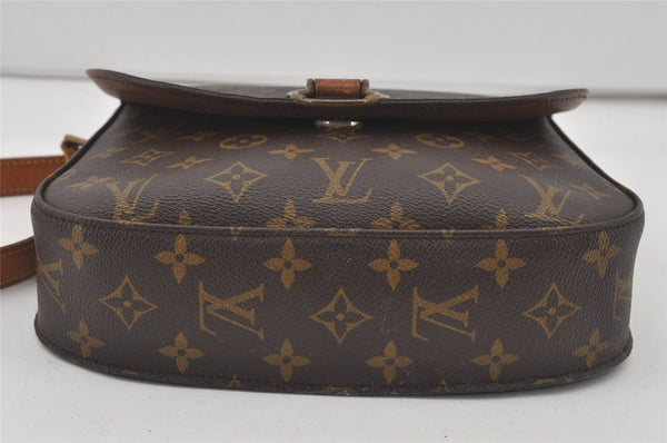 Authentic Louis Vuitton Monogram Saint Cloud GM M51242 Shoulder Cross Bag 4612I